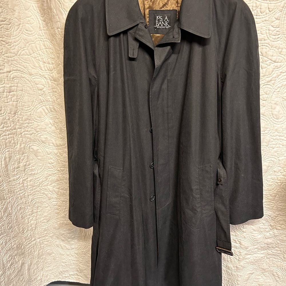 Jos. A. Bank Charcoal Overcoat